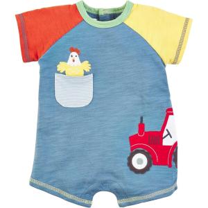 Mud Pie Baby Boys’ Mud Pie Boys Shortall(Tractor)