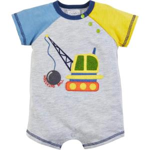 Mud Pie Baby Boys’ Mud Pie Boys Shortall(Wrecking Ball)