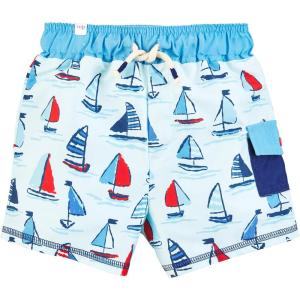 Mud Pie Boys Mud Pie Boys Swim Trunks(Sailboat)
