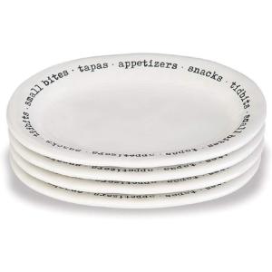 Mud Pie Ceramic Tidbit Tray Set