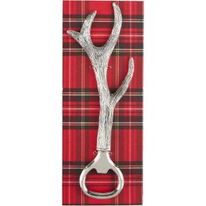 Mud Pie Deer Antler Bottle Opener; Approx 7″