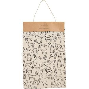 Mud Pie Pattern Dog Towel; 21″ x 14″