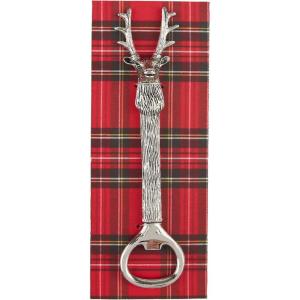 Mud Pie Tall Antlers Bottle Opener; Approx 7″