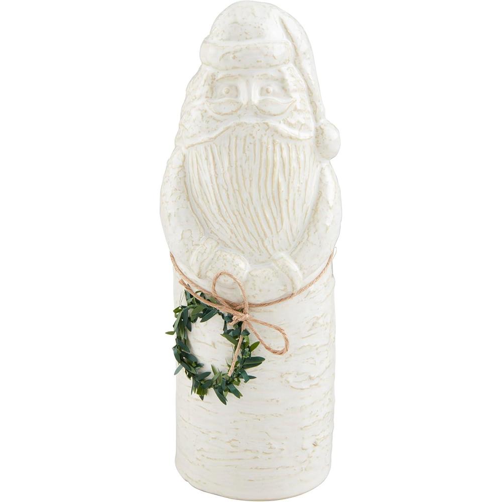 image:imageMud Pie White Christmas Santa Sitter Small 9 x 3Small