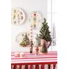 Mud Pie Christmas Tree Candy Cane Handle Pitcher