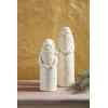 Mud Pie White Christmas Santa Sitter, Small, 9″ x 3″(Small)