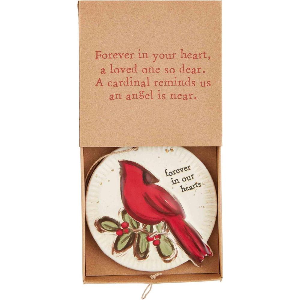 image:imageMud Pie Boxed Cardinal Christmas Ornament 5 x 4 34