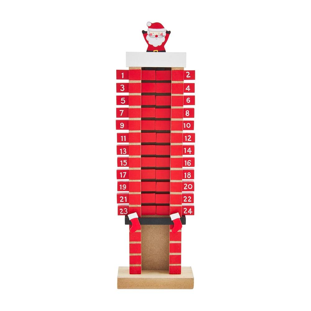 image:imageMud Pie Kids Santa Chimney Advent Calendar