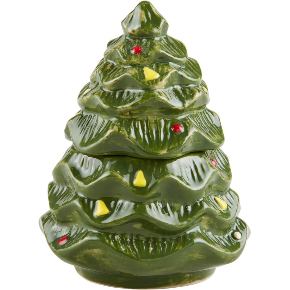 image:imageMud Pie Mini Christmas Cookie Jar Tree 5 x 3 14