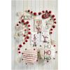 Mud Pie Christmas Dangle Gnome Tea Towel, FA La La, 21″ x 14″