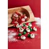 Mud Pie Christmas Felted Filler, Reindeer, 1 1/4″ x 2″
