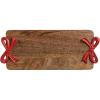 Mud Pie Christmas Red Bow Board