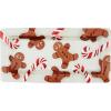 Mud Pie Glass Gingerbread Tray; 7 1/4″ x 15″