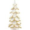 Mud Pie Gold Ceramic Tree, Small, 6″ x 3″