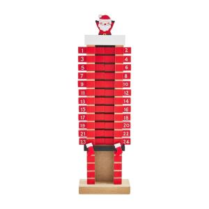 Mud Pie Kid’s Santa Chimney Advent Calendar