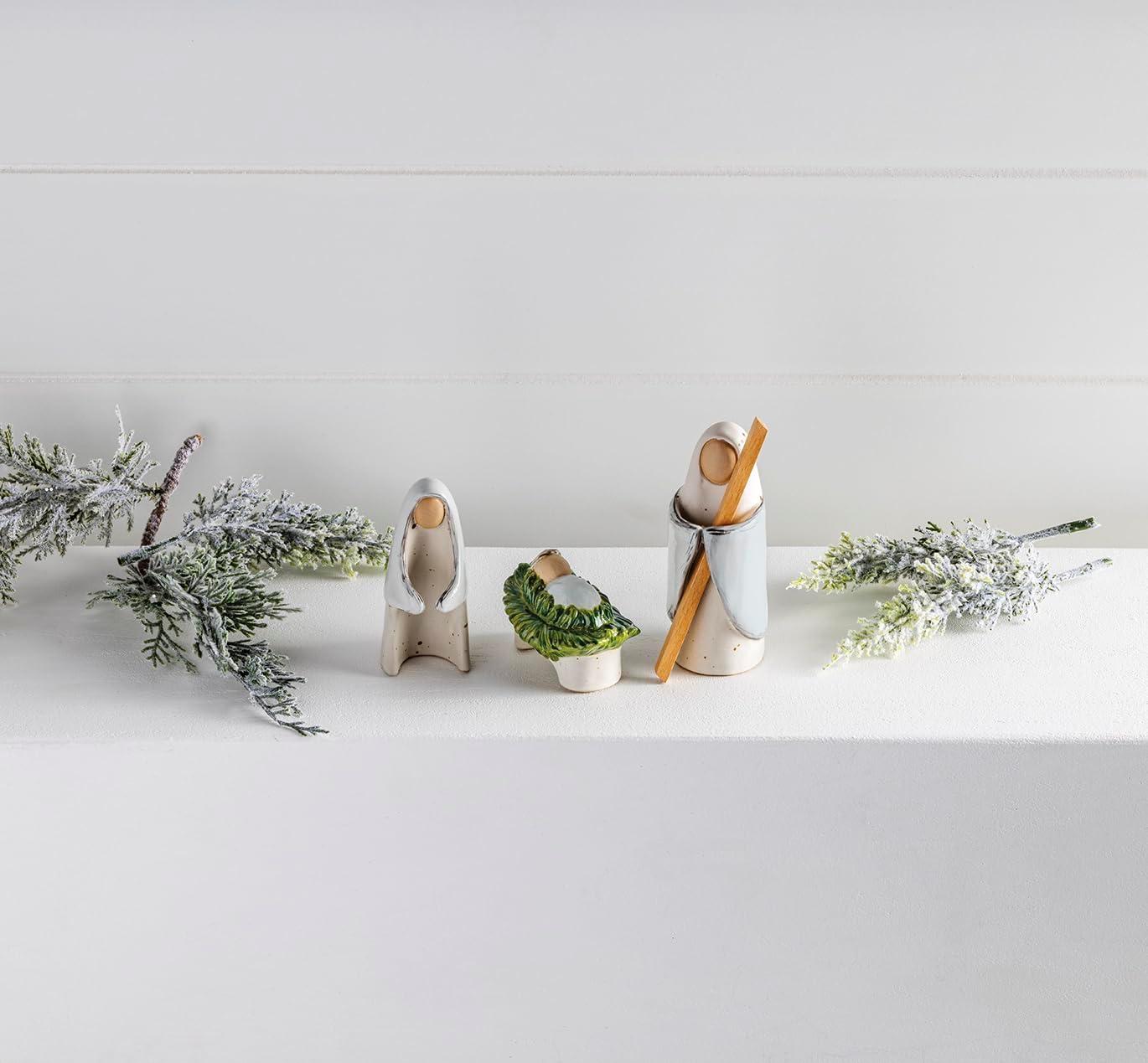 image:imageMud Pie Christmas Nativity Ceramic Set