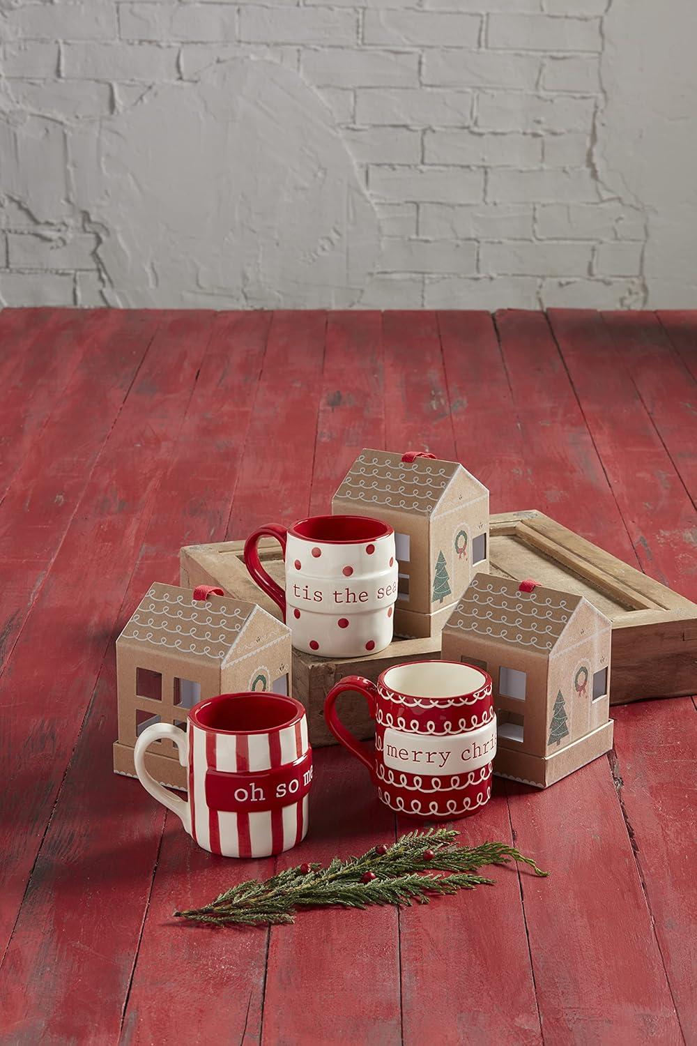 image:imageMud Pie Gingerbread House Boxed Mug Oh So Merry 16 oz