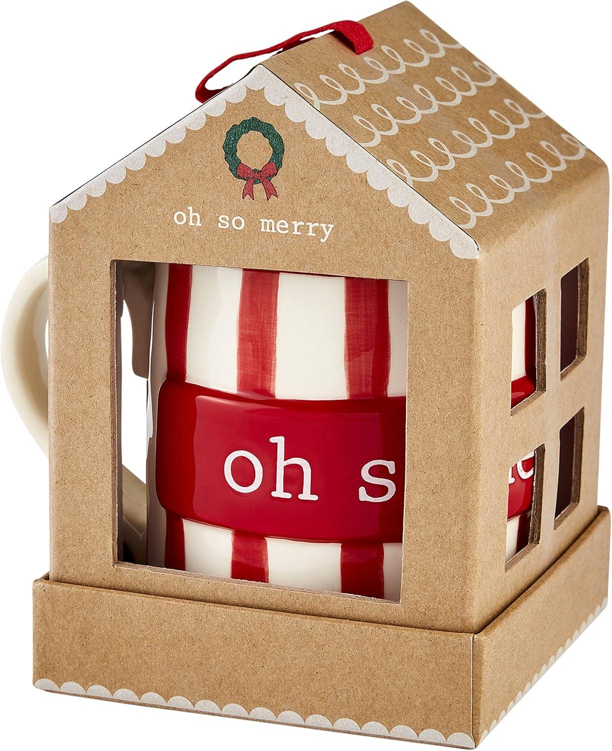 image:imageMud Pie Gingerbread House Boxed Mug Oh So Merry 16 oz