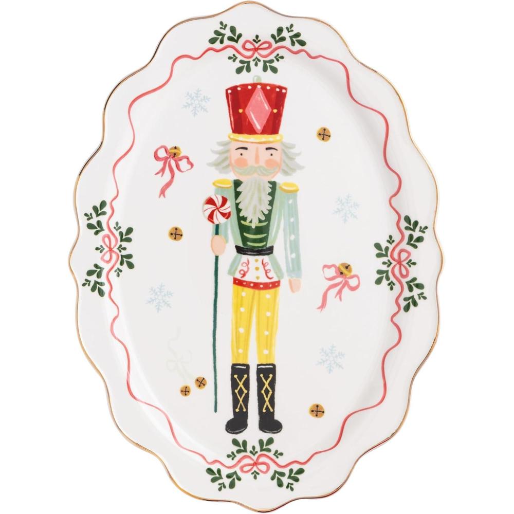 image:imageMud Pie Christmas Nutcracker Small Platter