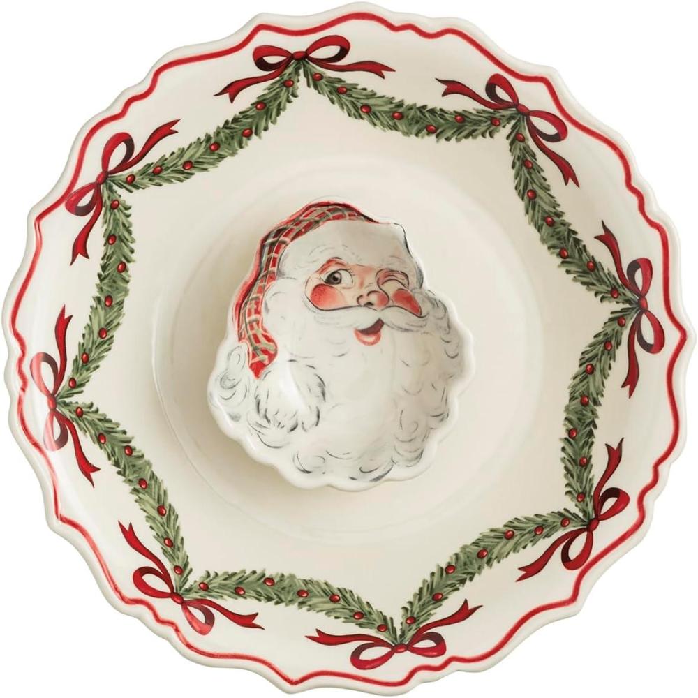 image:imageMud Pie Christmas Santa Chip amp Dip Set