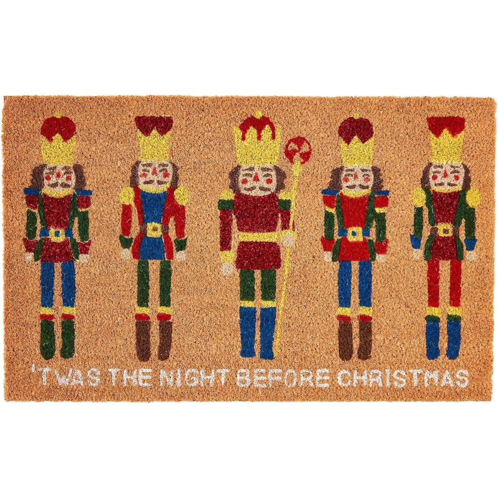 image:imageMud Pie Glitter Christmas Doormat 18 x 29