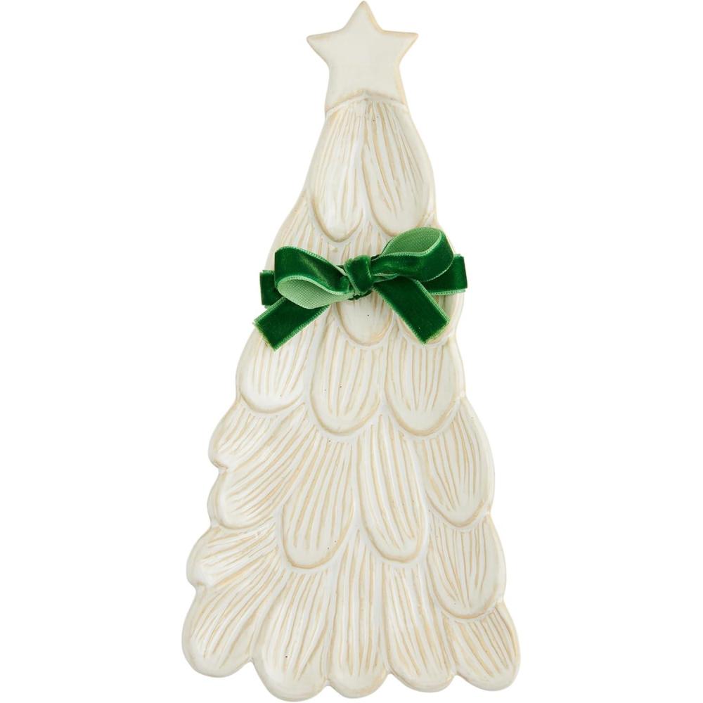 image:imageMud Pie Tree Everything Dish PLATTERS amp Trays 9 14 x 4 12 WHITE9 14 x 4 12