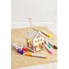 Mud Pie DIY Gingerbread Ornament Kit, 3 3/4″ x 3″