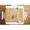 Mud Pie Kids Kraft Christmas Runner Set,Brown