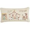Mud Pie Nativity Pillow; 12″ x 24″