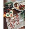 Mud Pie Tree Board Set, Santa, board 7 3/4″ x 8 3/4″ | spreader 5″