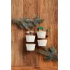 Mud Pie White Christmas Tidbit Set, Tree, bowl 2″ x 3″ dia | toothpick 2 1/2″