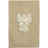 Mud Pie Christmas Angel White Christmas Pearl Towel