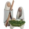 Mud Pie Christmas Nativity Ceramic Set