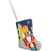 Mud Pie Christmas Nutcracker Mini Needlepoint Stocking