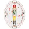 Mud Pie Christmas Nutcracker Small Platter