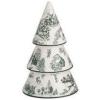Mud Pie Christmas Small Green Toile Tree
