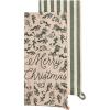 Mud Pie Christmas Vine White Christmas Towel Set