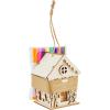 Mud Pie DIY Gingerbread Ornament Kit, 3 3/4″ x 3″