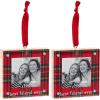 Mud Pie Frame Ornament, Best Friends, 4″ x 4″(4″ x 4″ (Pack of 2))