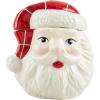 Mud Pie Mini Christmas Cookie Jar, Santa, 5″ x 3 1/4″
