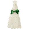 Mud Pie Tree Everything Dish PLATTERS & Trays, 9 1/4″ x 4 1/2″, WHITE(9 1/4″ x 4 1/2″)