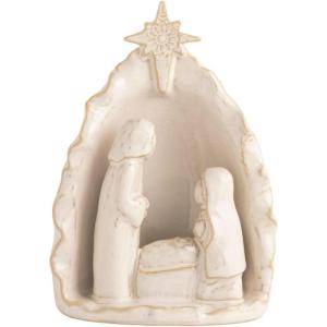 Mud Pie Christmas Stoneware Nativity
