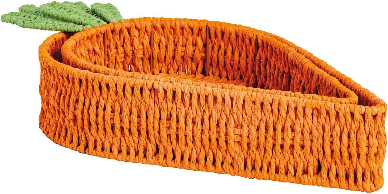 image:imageMud Pie Easter Woven Carrot Trays