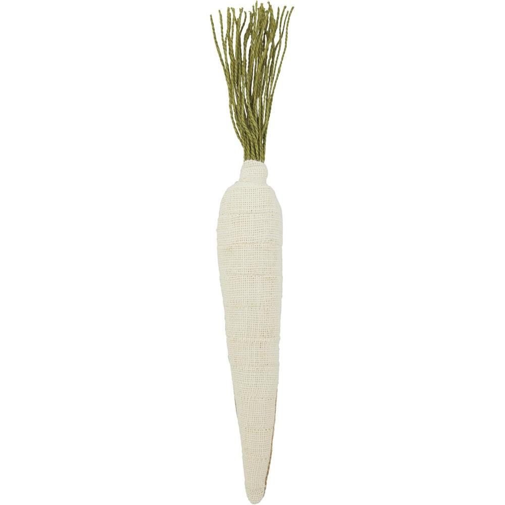 image:imageMud Pie Fabric Carrot Dcor 15 WhiteWhite