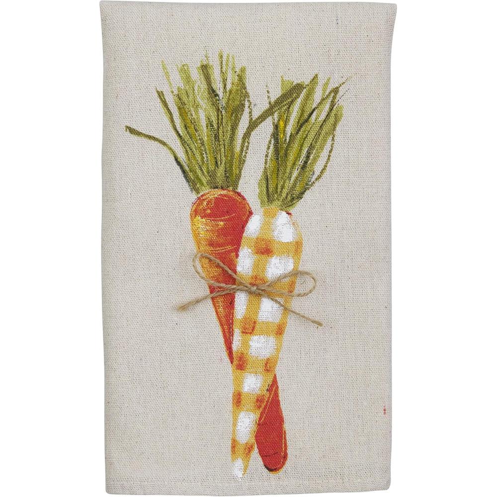 image:imageMud Pie Painted Easter Towel Egg 14 x 21Carrot