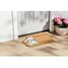 Mud Pie Bunny Coir Door Mat; 17 3/4″ x 29″