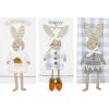 Mud Pie Easter Blue Bunny Dangle Leg Towel(Boy Bunny)