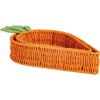 Mud Pie Easter Woven Carrot Trays