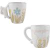 Mud Pie Handle Mugs, Bunny; 4″ x 3.5″(Bunny)