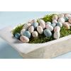 Mud Pie Mini Egg Filler Set, 2″ x 2″, White